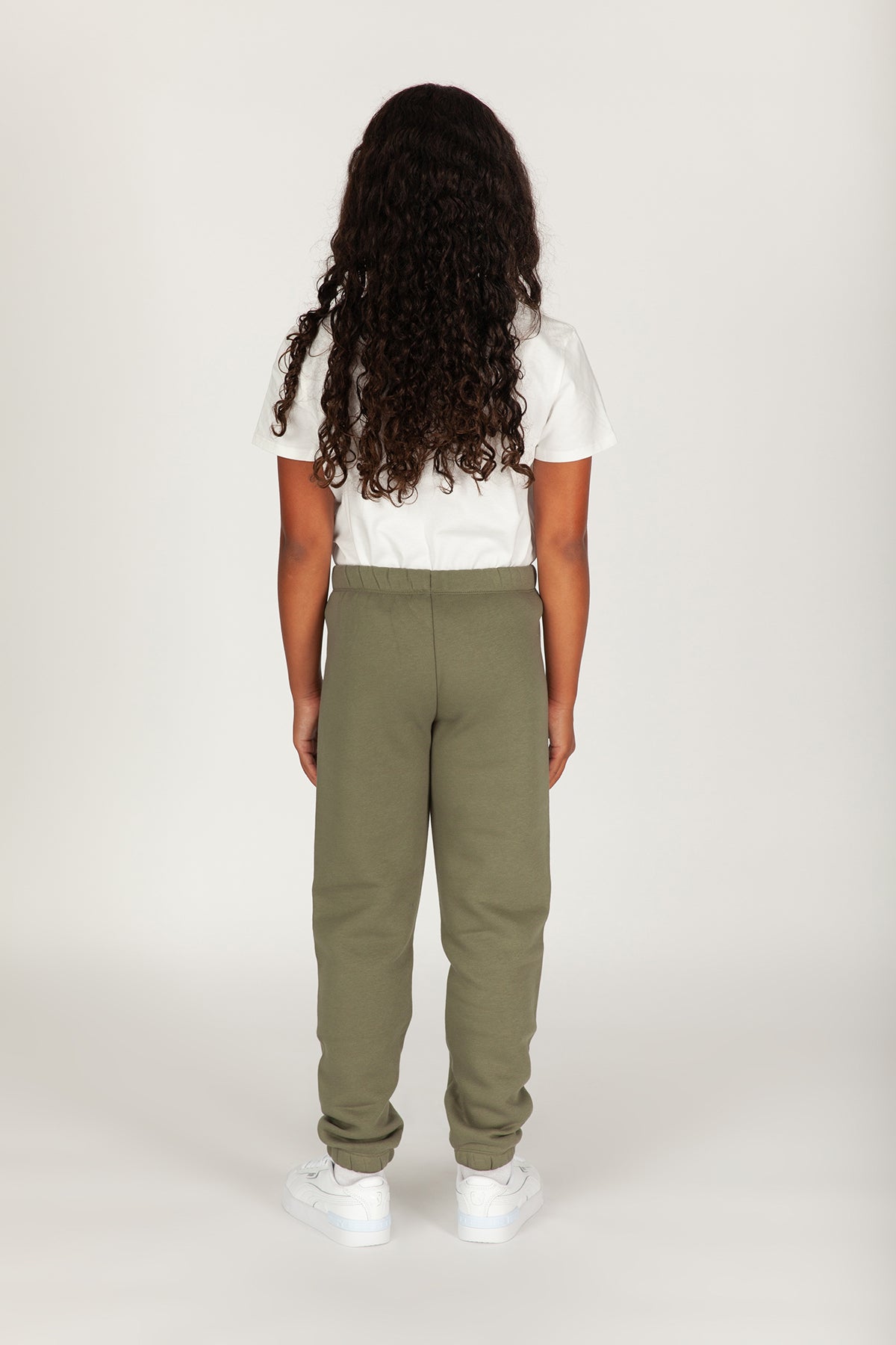 Niki kids fleece sweatpants in olive