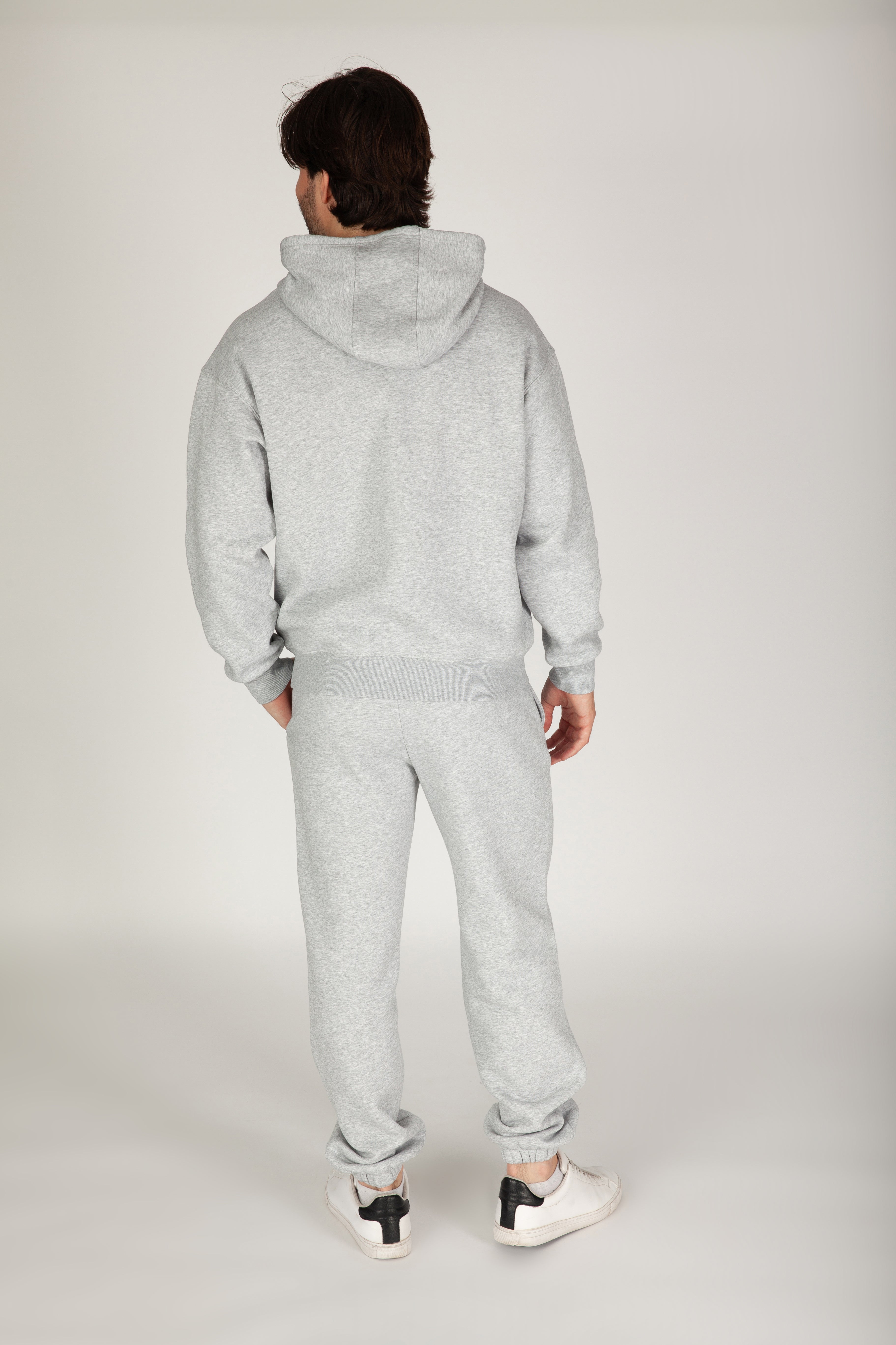 Grey cotton tracksuit online