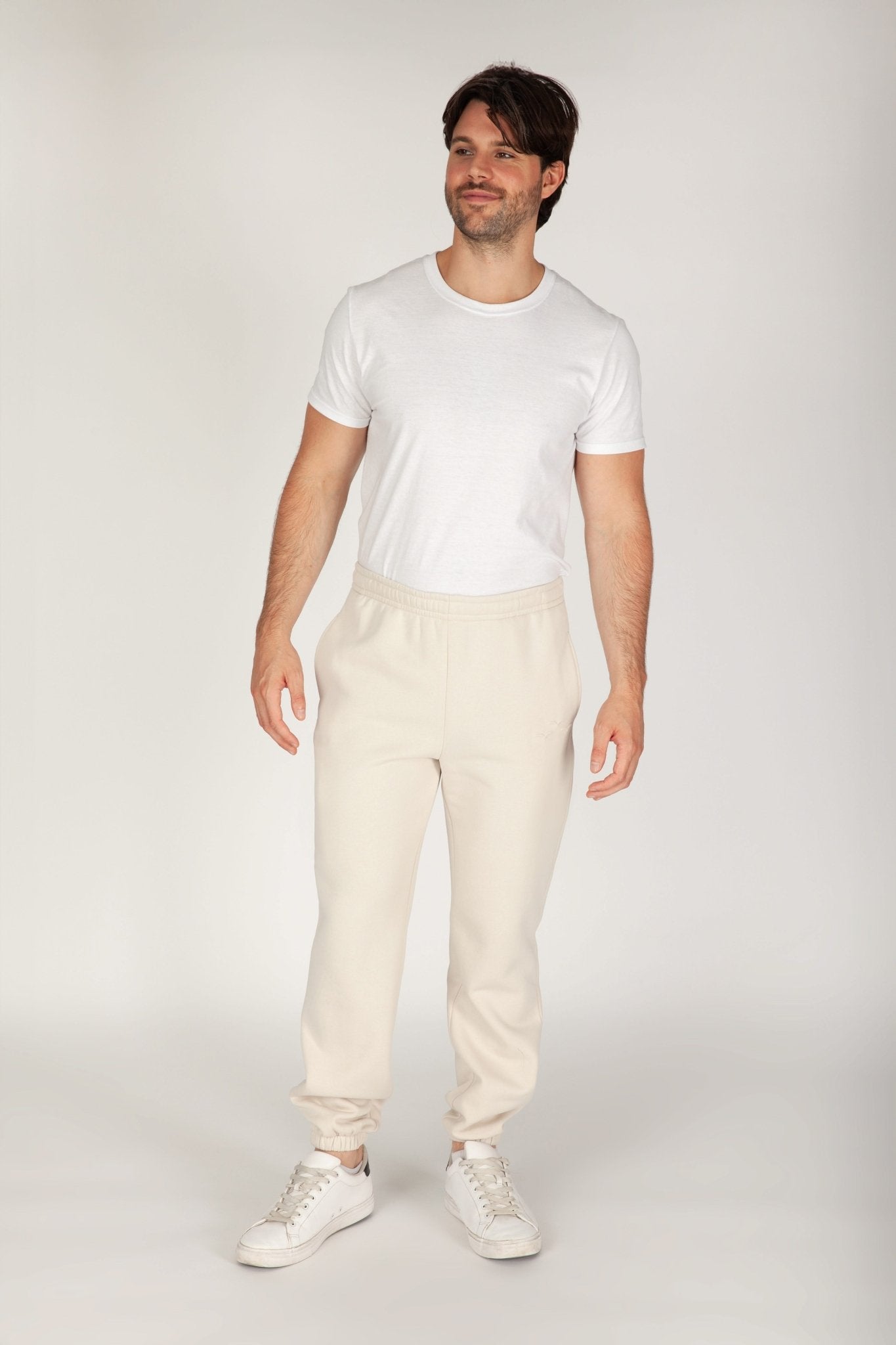 Men's jogger in bone - Lazypants