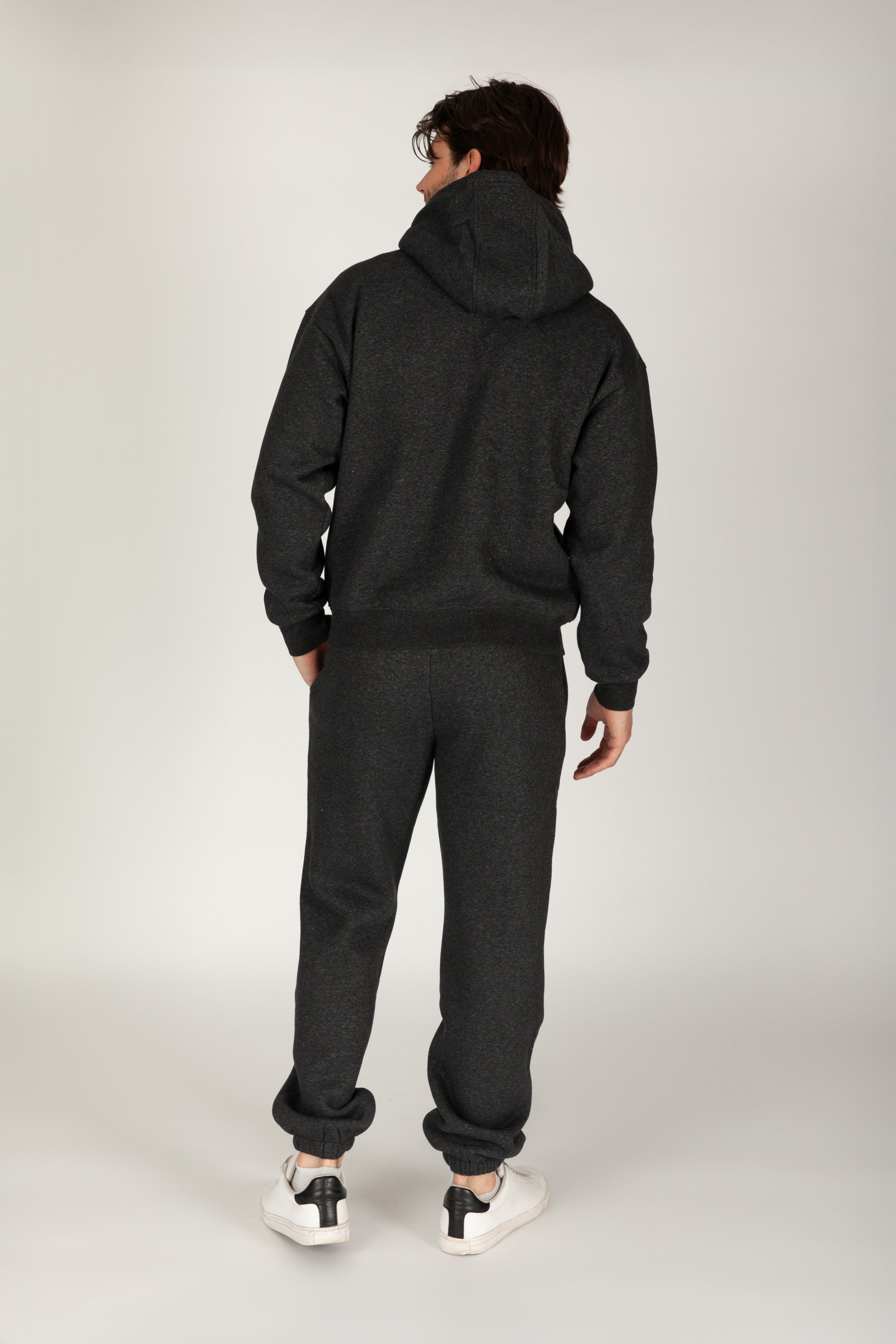 Men's Tracksuit in Dark Heather Grey