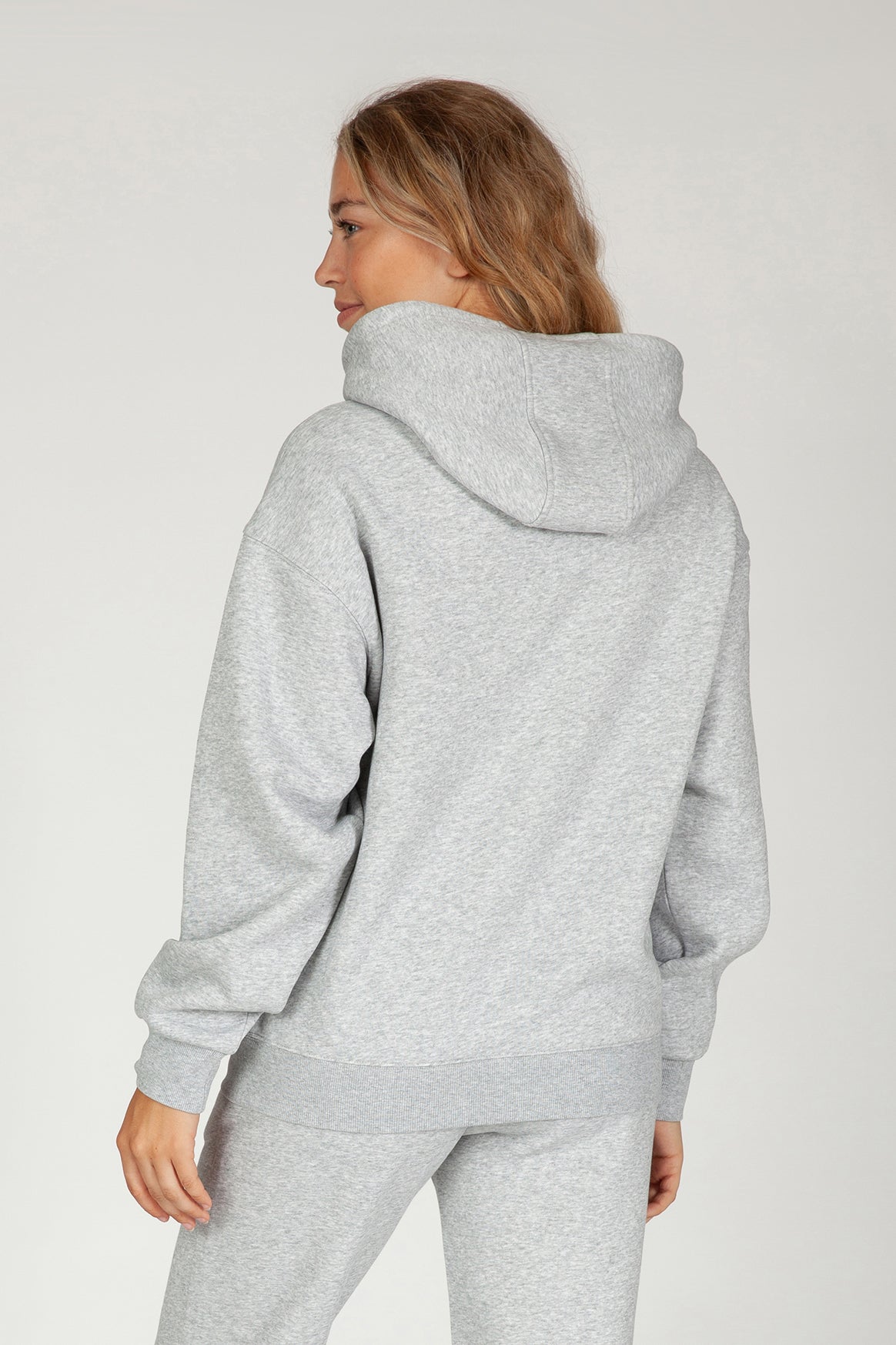 Chlo Relaxed Fit Hoodie in Classic Grey