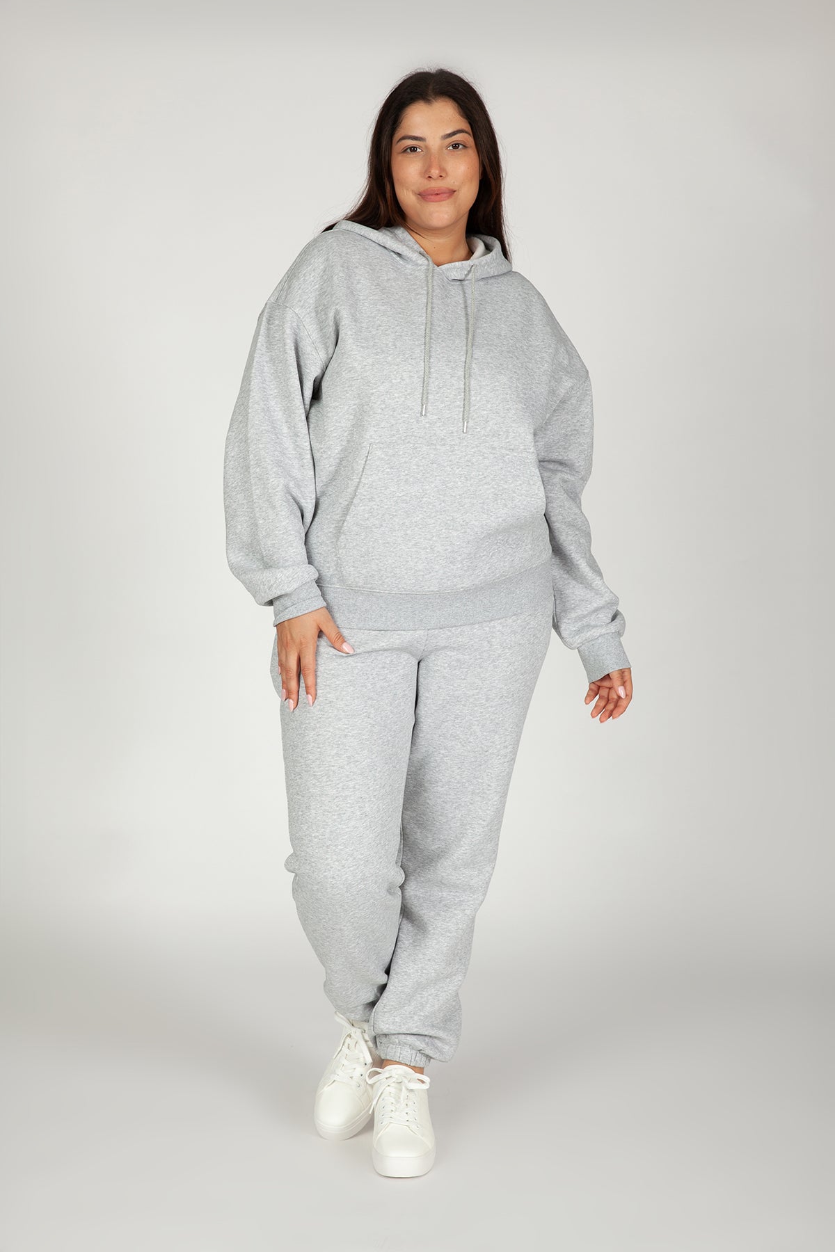 Women's tracksuit in classic grey