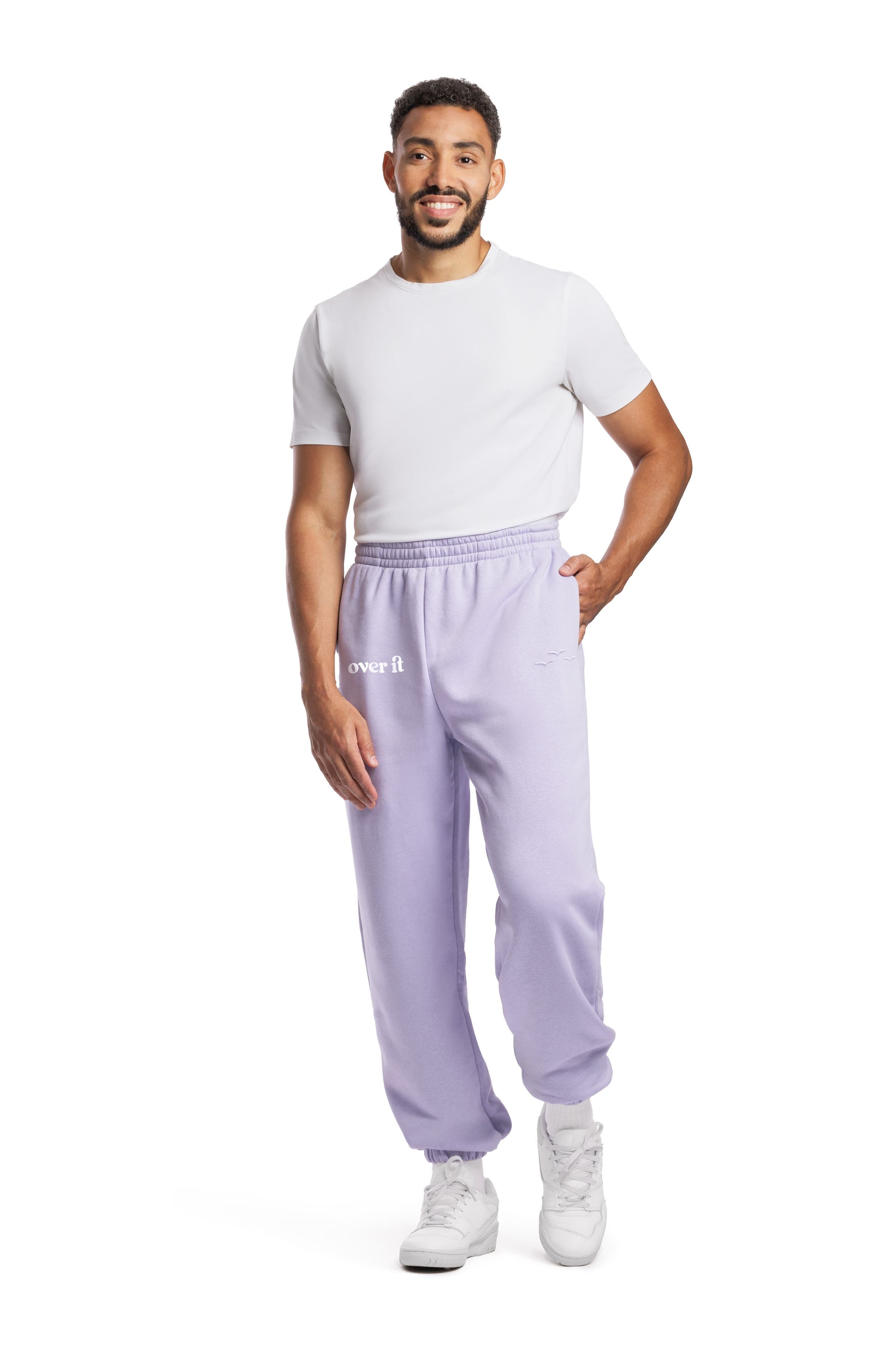 Cheeky relaxed jogger in lavender