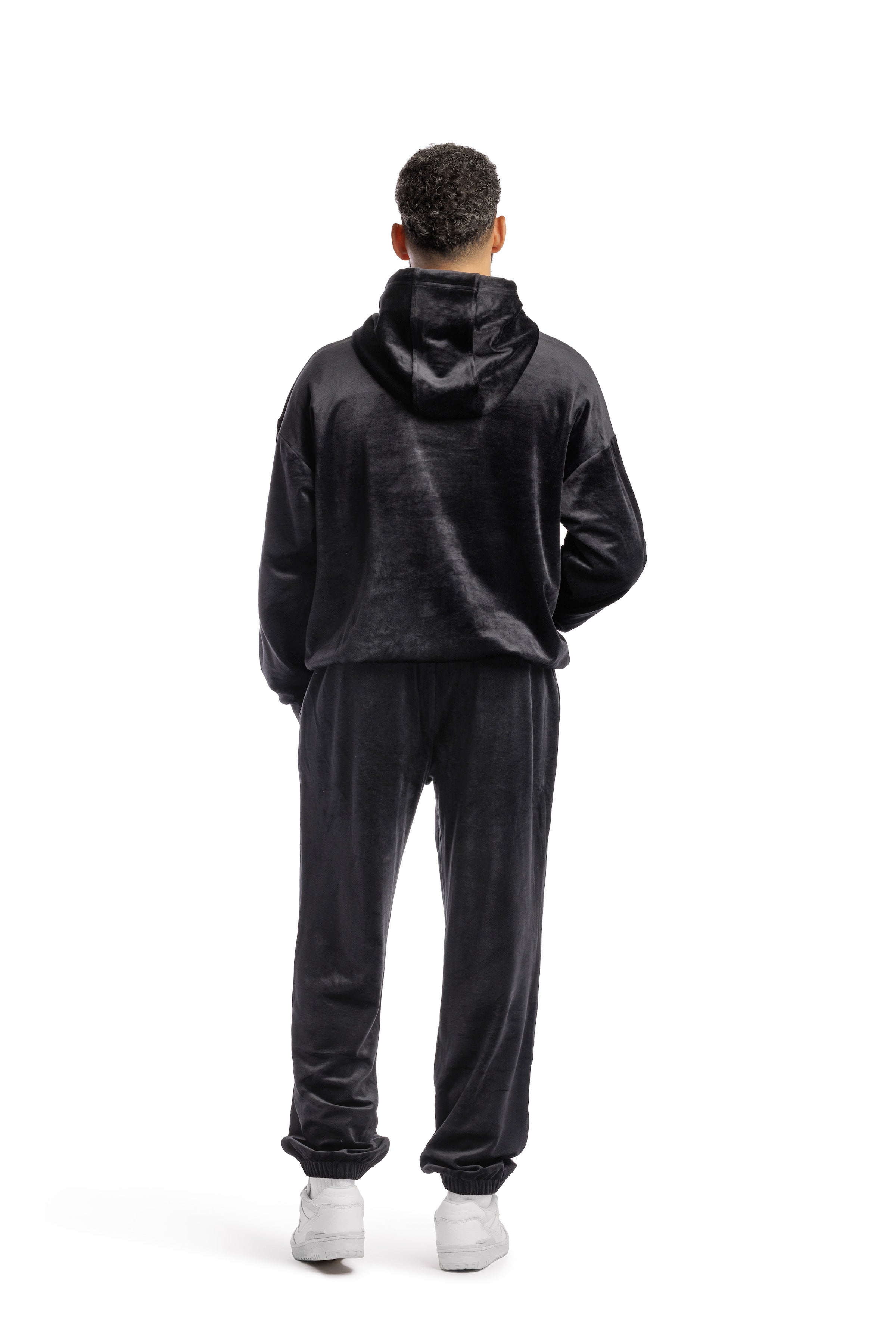 Men sales black sweatsuit