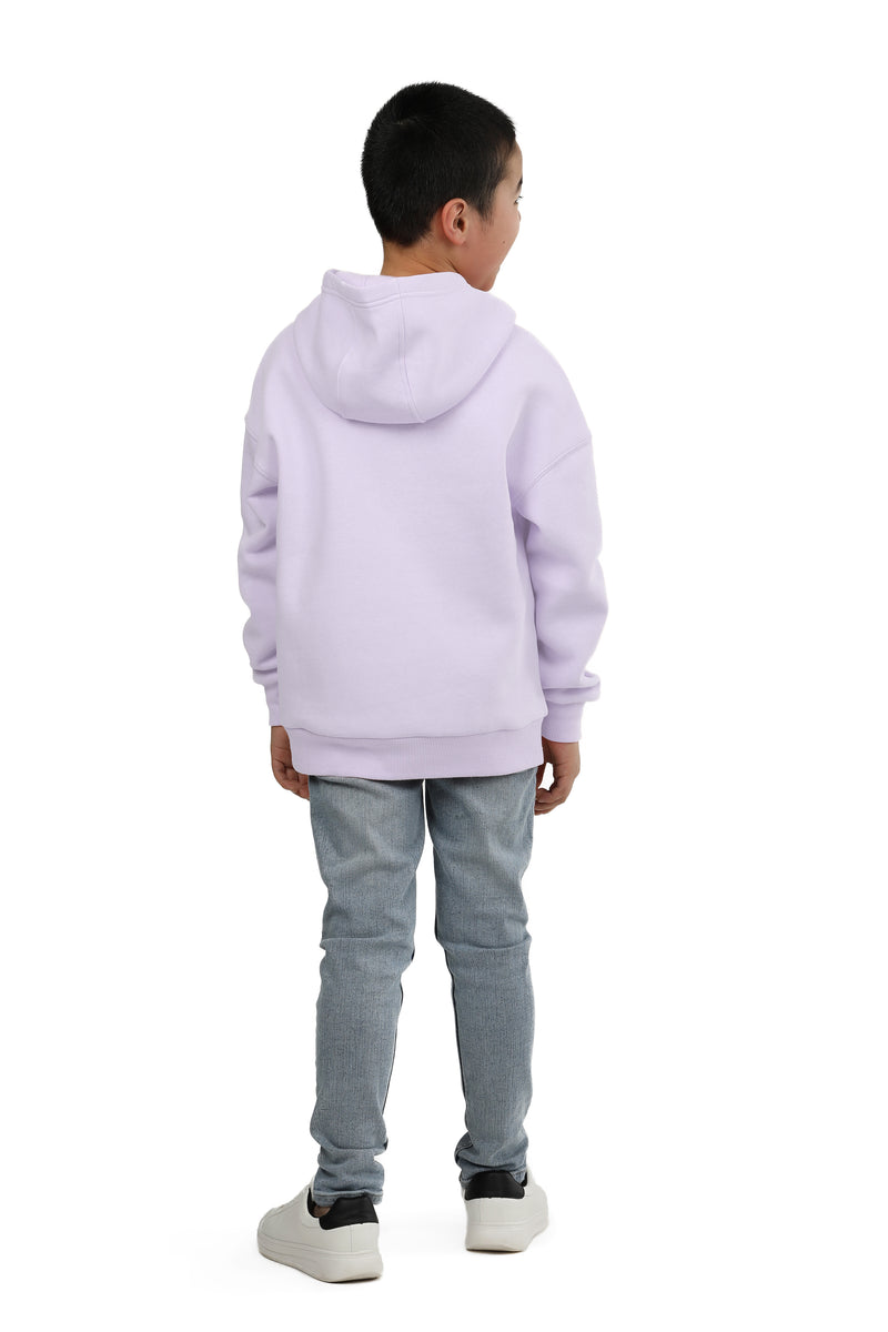 Kids Cooper hoodie in lavender