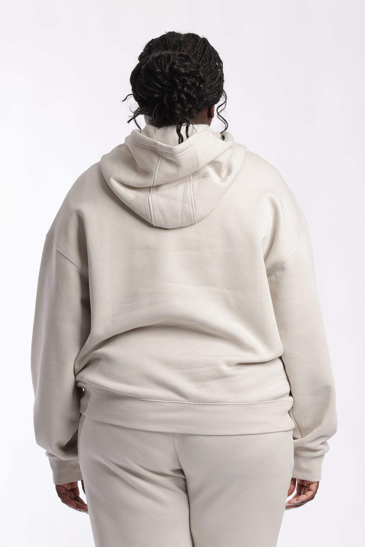 Chlo Relaxed Fit Hoodie in Bone