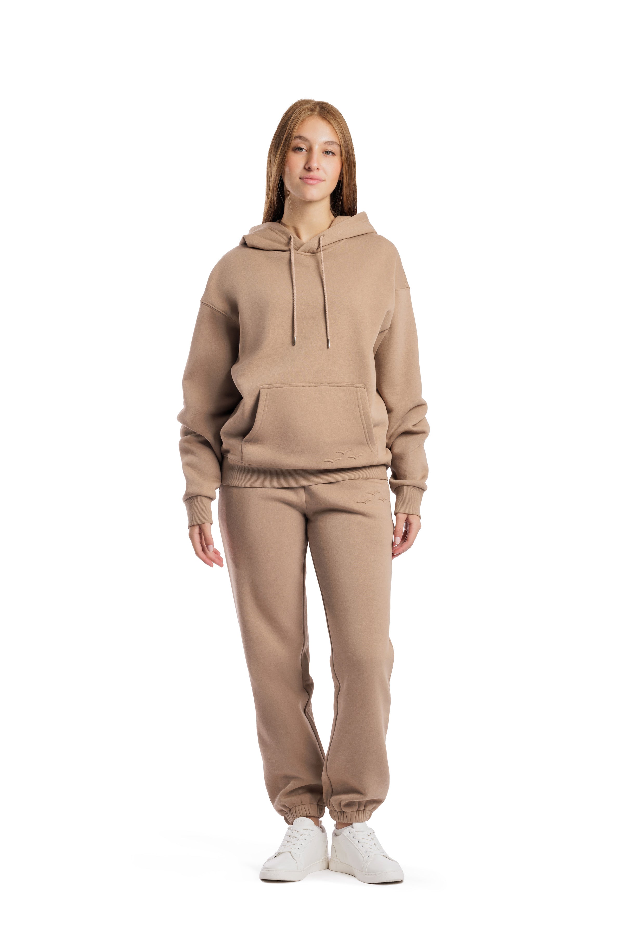 Flygo Womens 2 Piece Outfits Fleece Sweatsuit 1/4 Zip Pullover