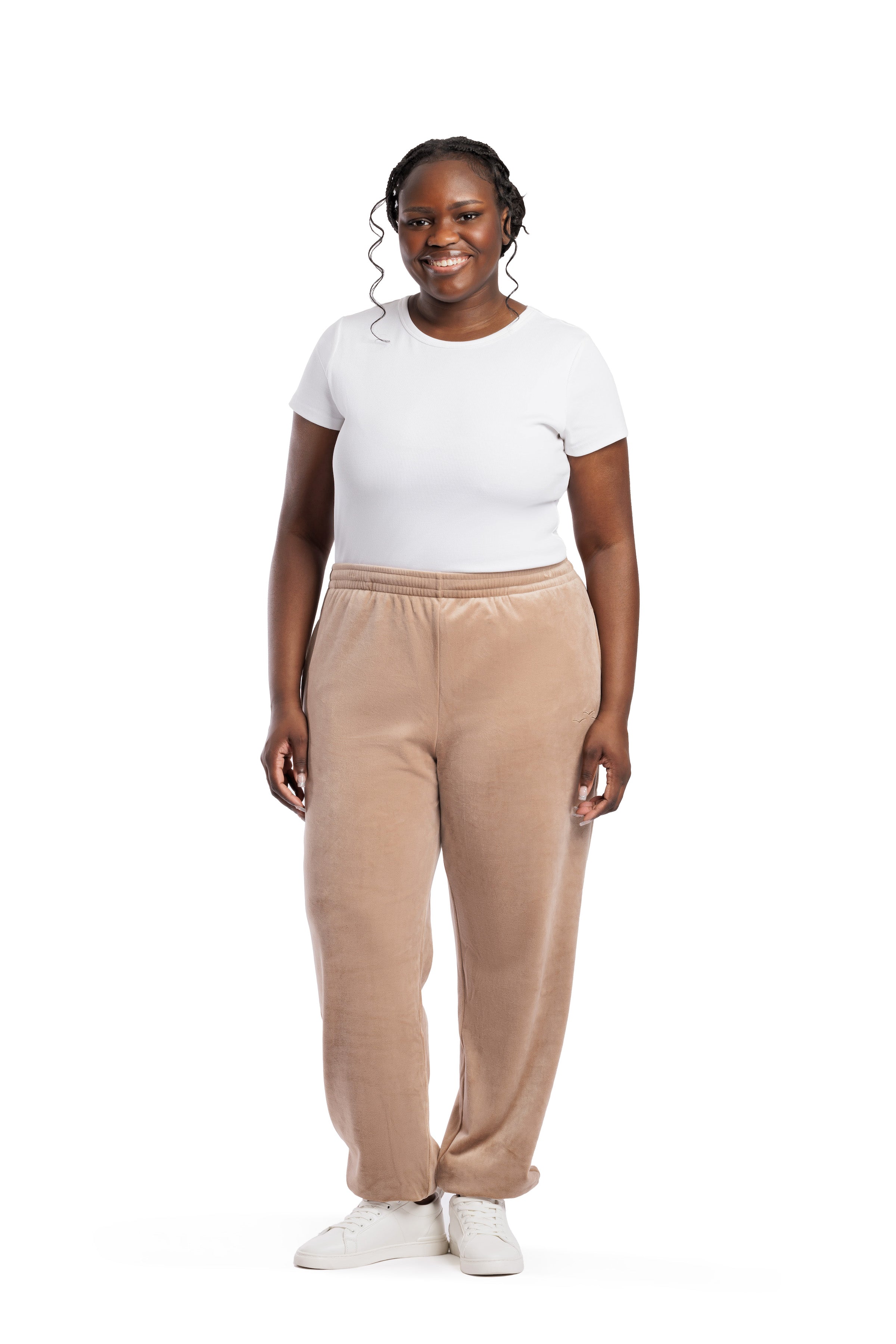 Velour outlet womens joggers