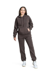 Nova & Chlo sweatsuit set in Vintage Espresso