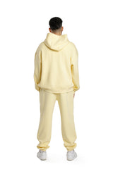Men's Sweatsuit Set in banana yellow