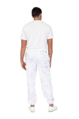 Pantalon de survêtement décontracté en polaire Nova premium en Lavender Sponge