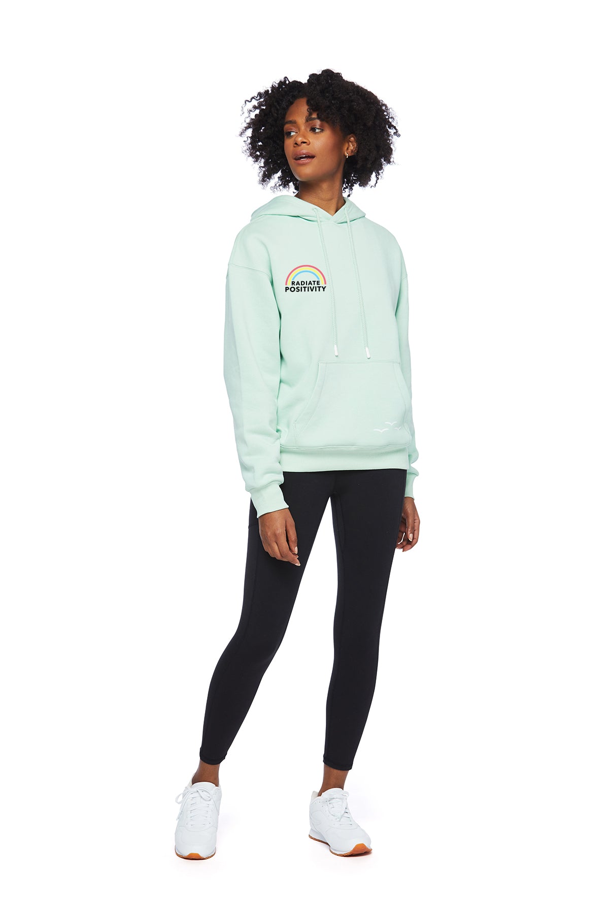 Chloe Earth Day Hoodie in Mint from Lazypants - always a great buy at a reasonable price.