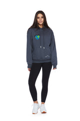 Chloe Earth Day Hoodie in Navy Wash from Lazypants - always a great buy at a reasonable price.