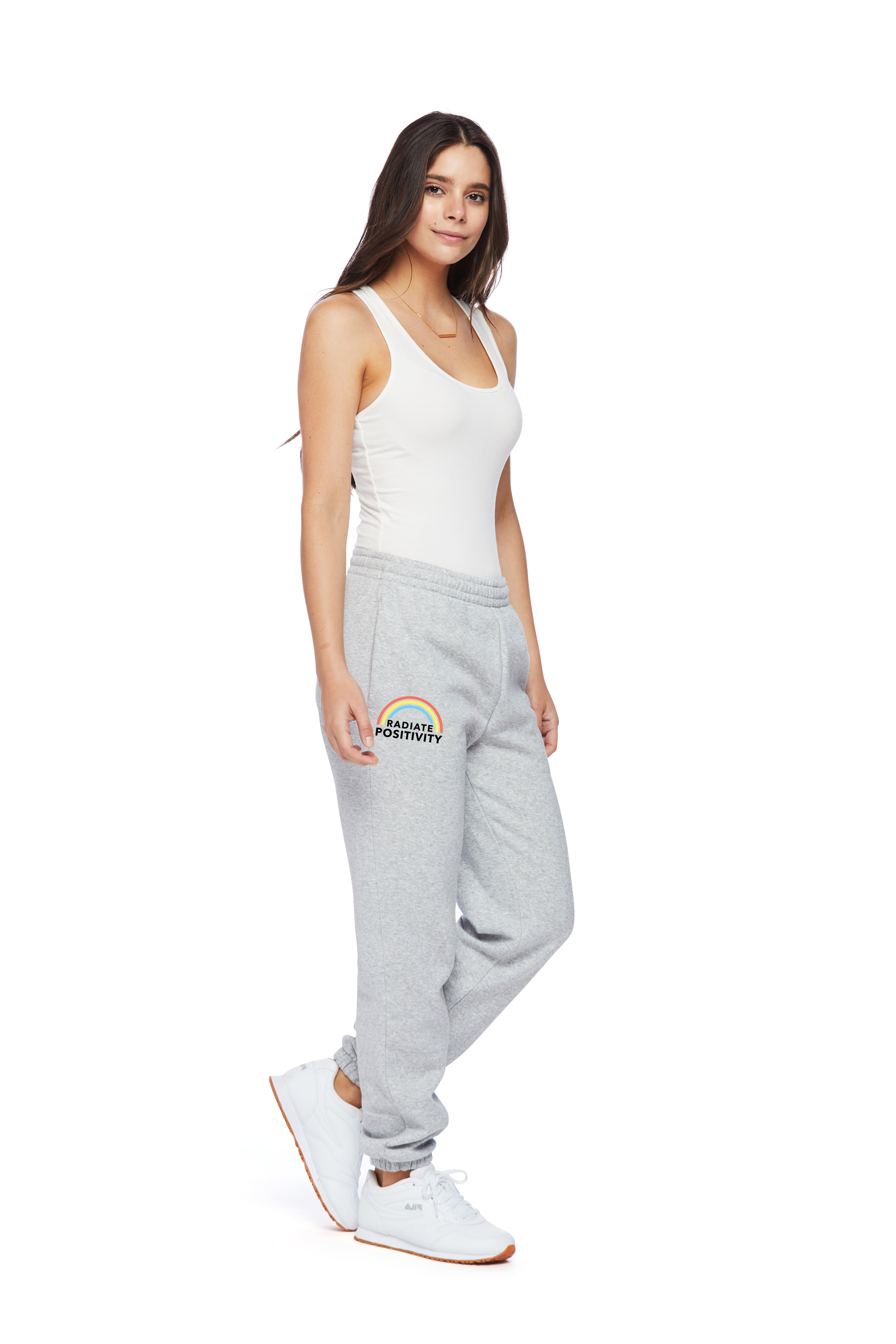 Nova Earth Day Boyfriend Jogger in Classic Grey