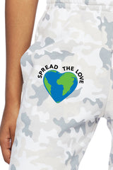 Nova Earth Day Boyfriend Jogger in White Camo from Lazypants - always a great buy at a reasonable price.