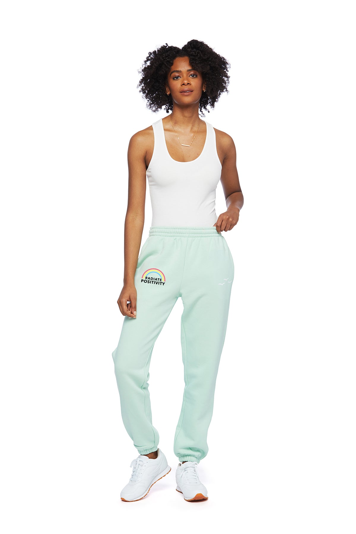 Nova Boyfriend Earth Day Jogger in Mint from Lazypants - always a great buy at a reasonable price.