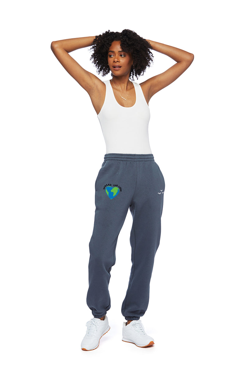 Nova Earth Day Boyfriend Jogger in Navy Wash from Lazypants - always a great buy at a reasonable price.