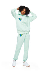 Nova &amp; Chloe Earth Day Set in Mint from Lazypants - always a great buy at a reasonable price.