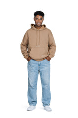 Men's Relaxed Fit Hoodie in Camel
