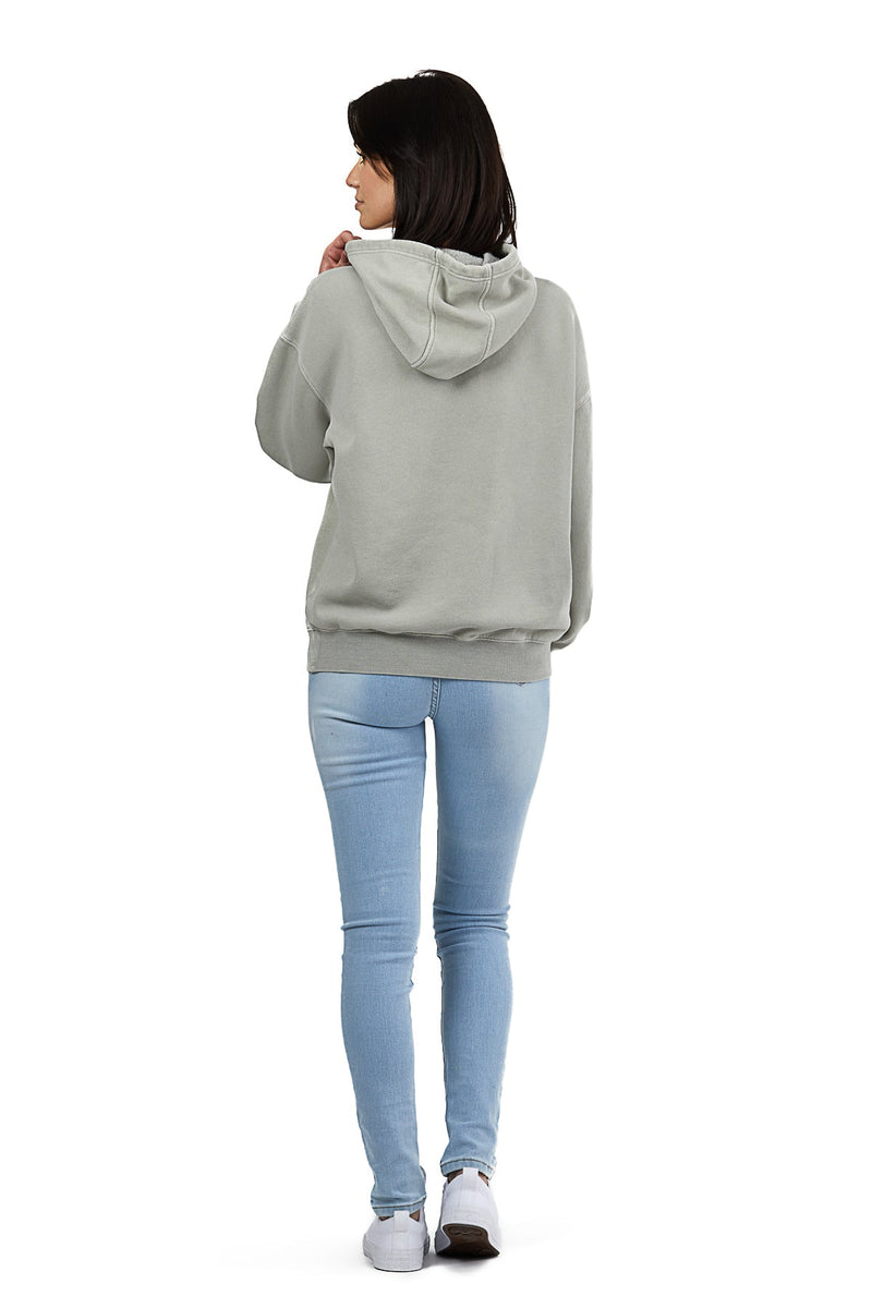 Chlo heart Hoodie in Vintage Pearl Grey