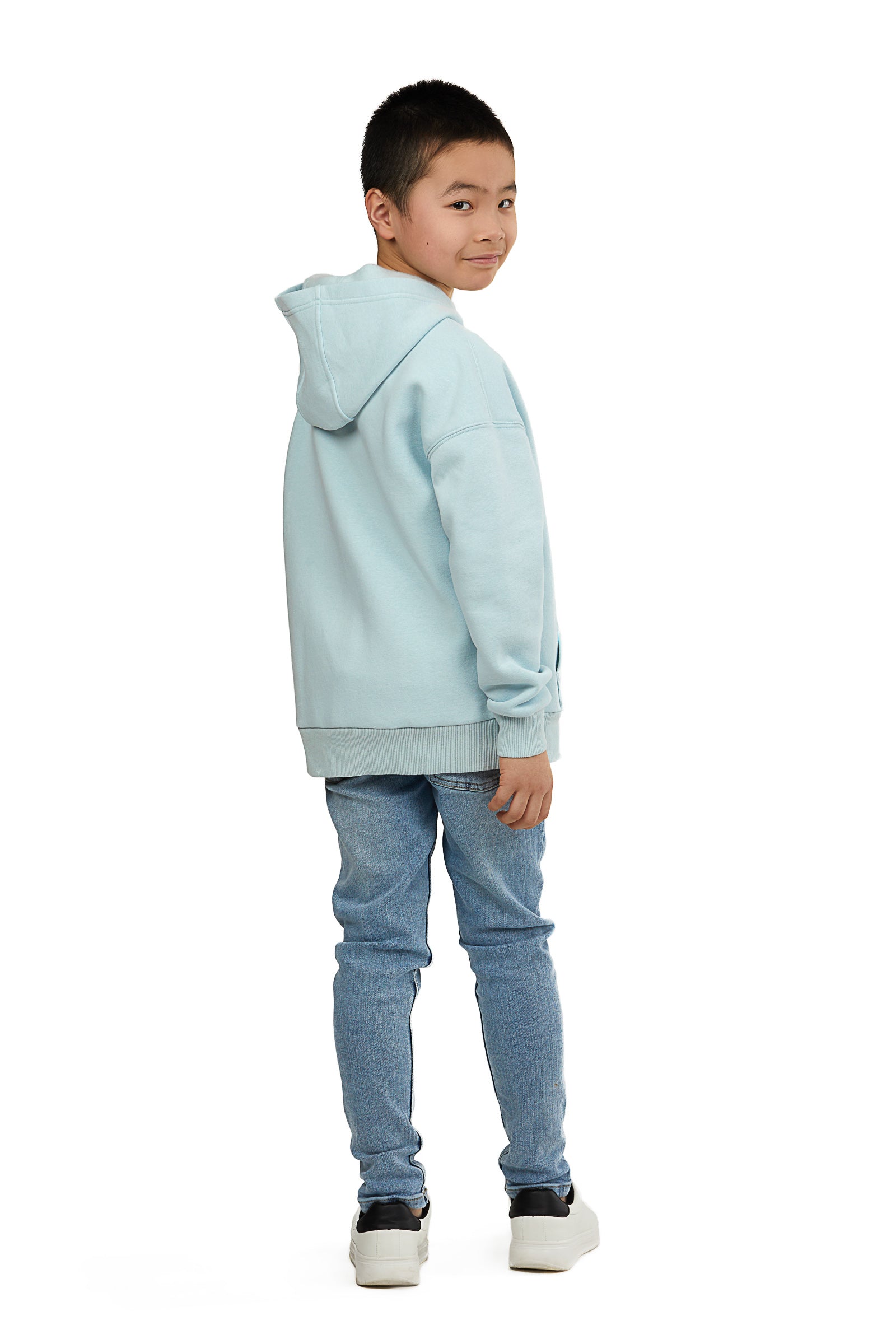 Boys light shop blue hoodie