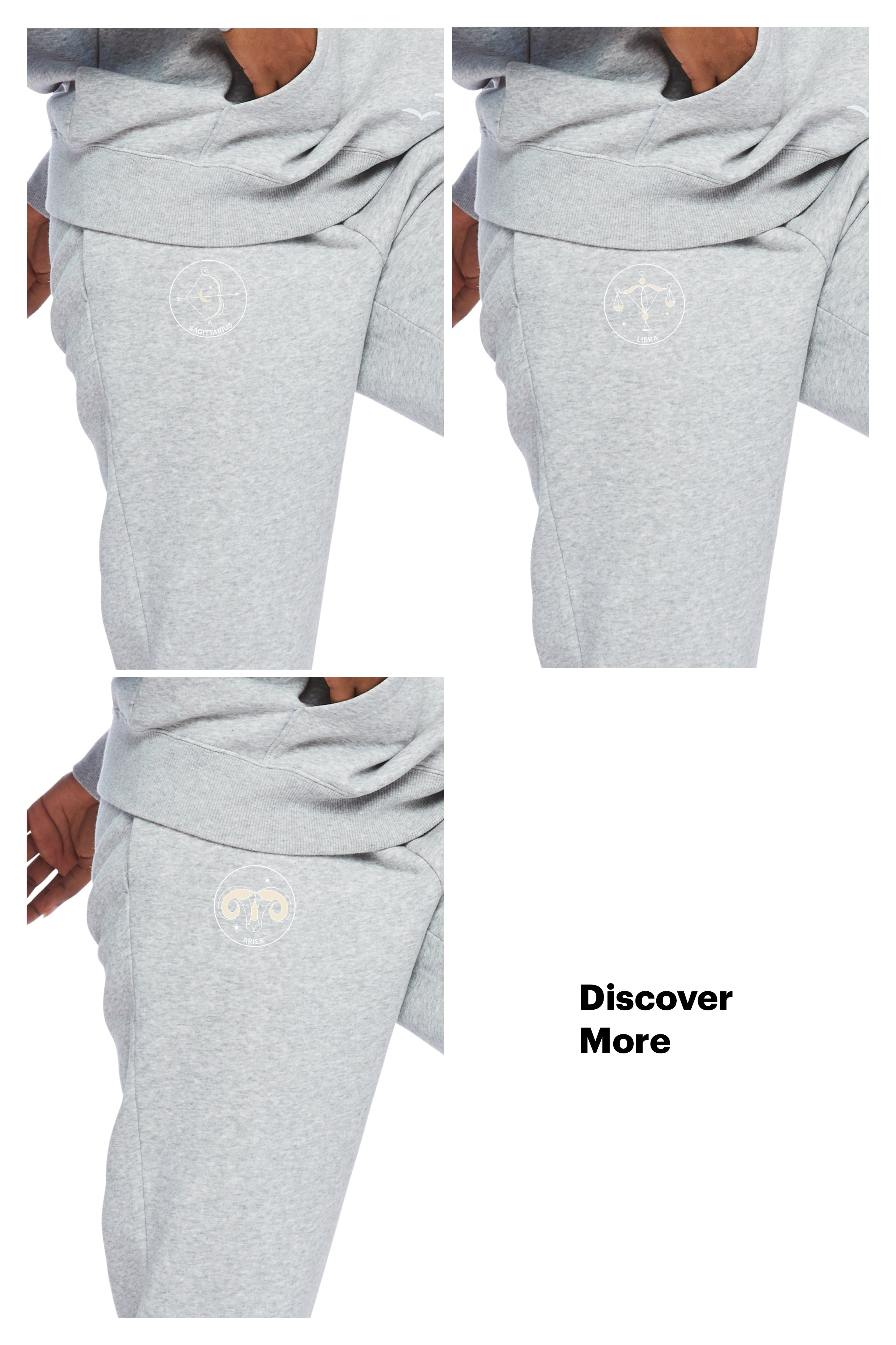 Pantalon de jogging Zodiac en gris classique