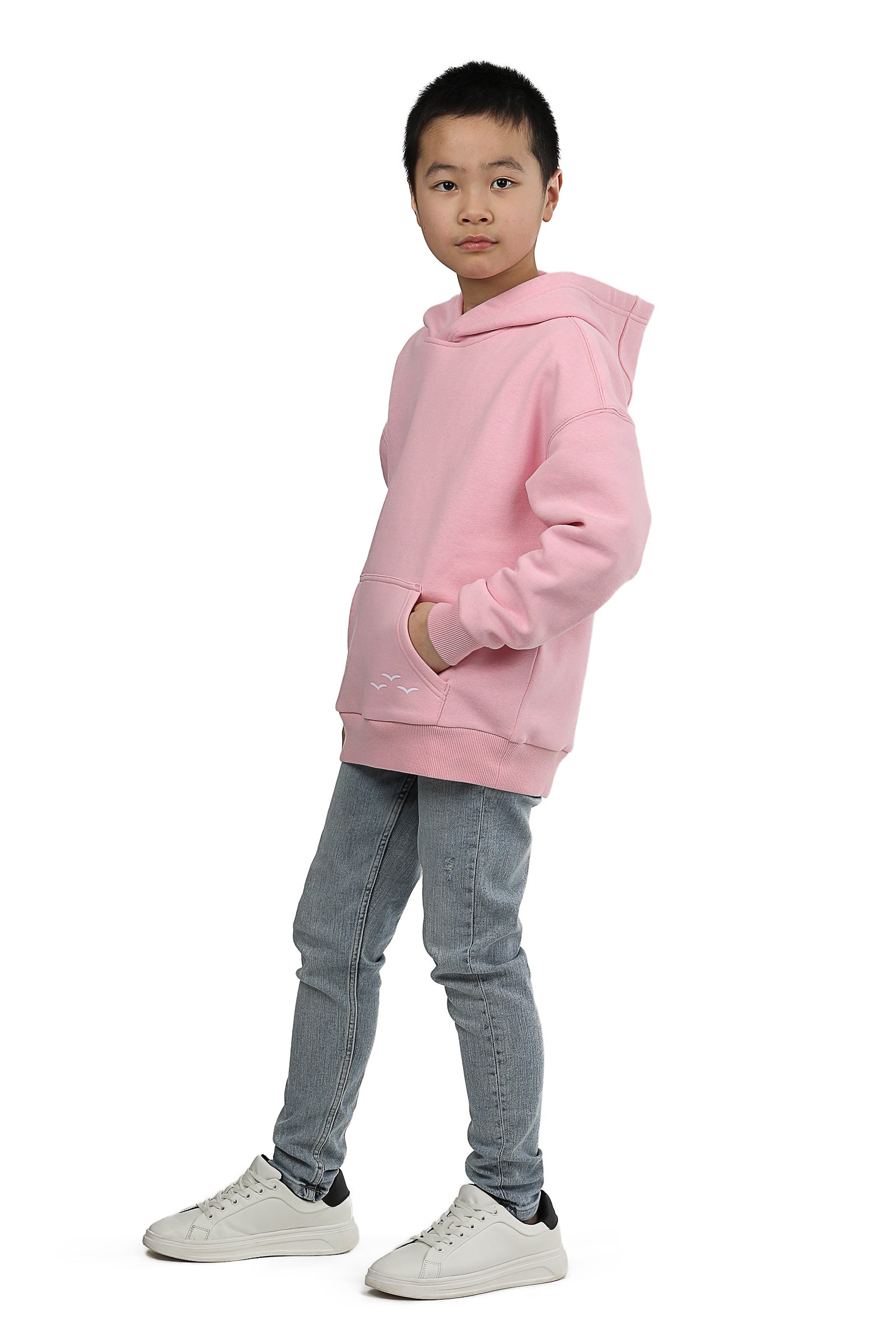 Boy sale pink hoodie