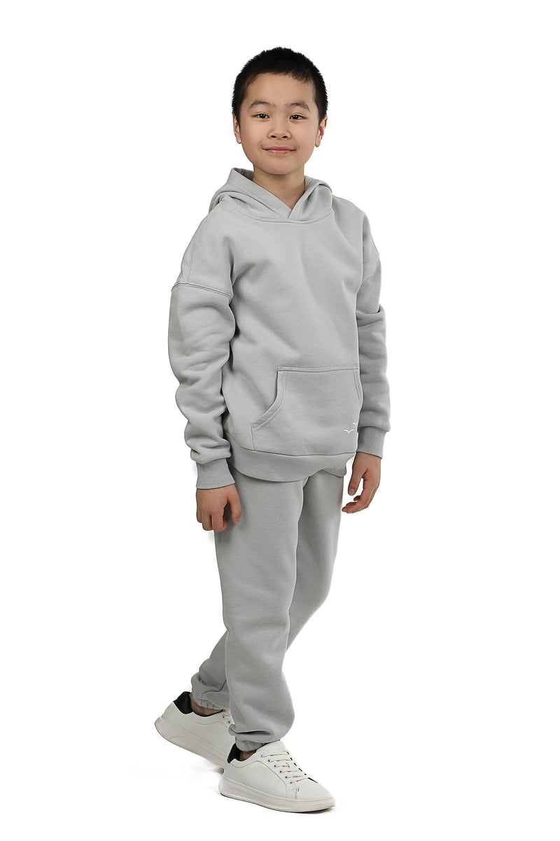 Ensemble polaire enfant Niki et Cooper en éponge lavande