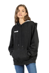 Sweat à capuche coupe décontractée Chloe en noir vintage