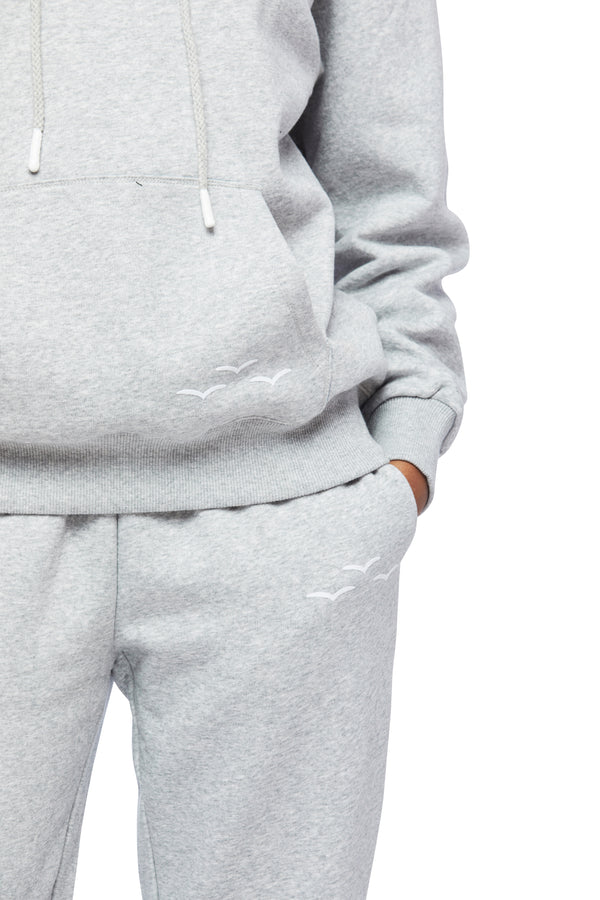 Chloe Relaxed Fit Hoodie in Classic Grey from Lazypants - always a great buy at a reasonable price.