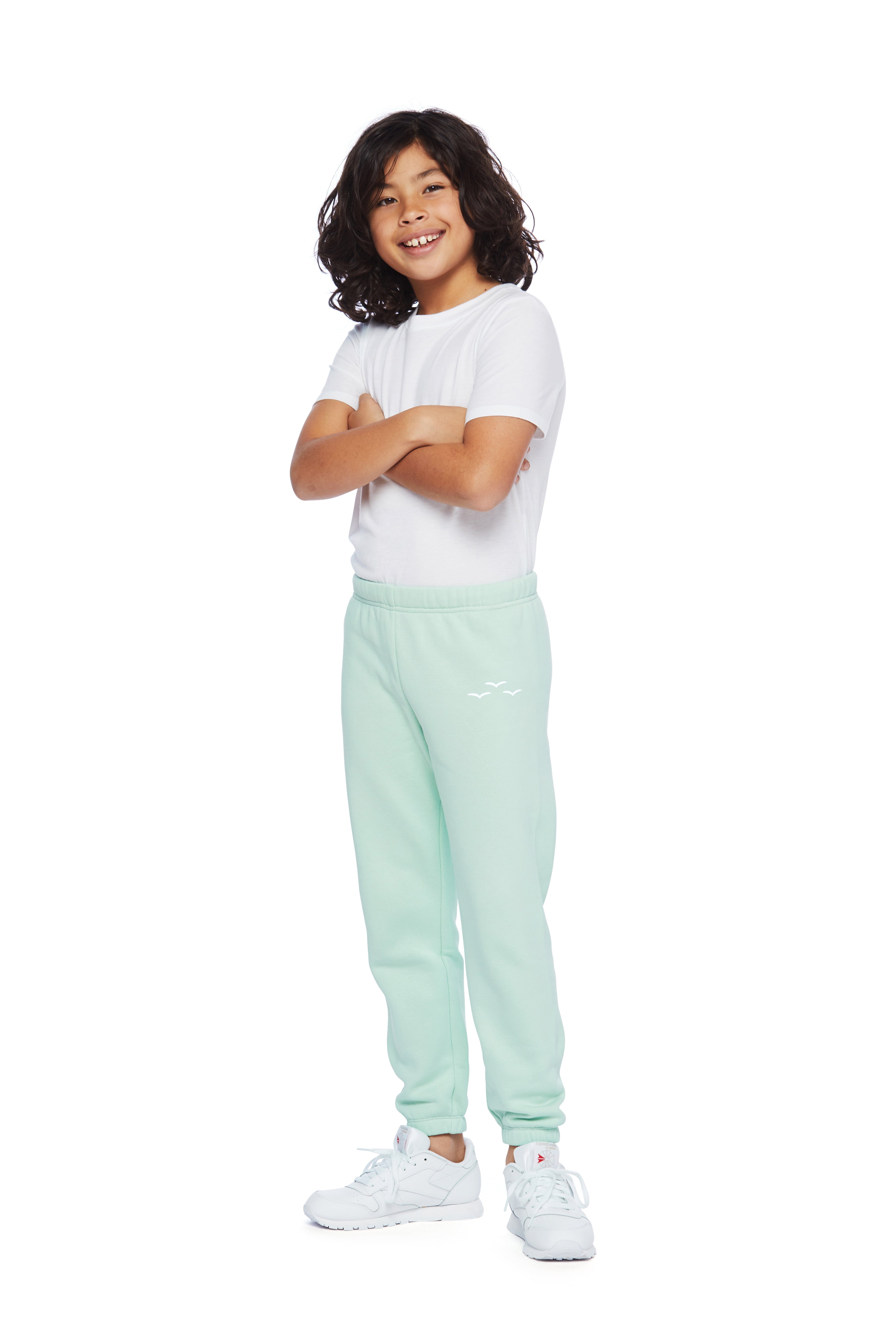 Niki Original kids sweatpants in mint from Lazypants - always a great buy at a reasonable price.