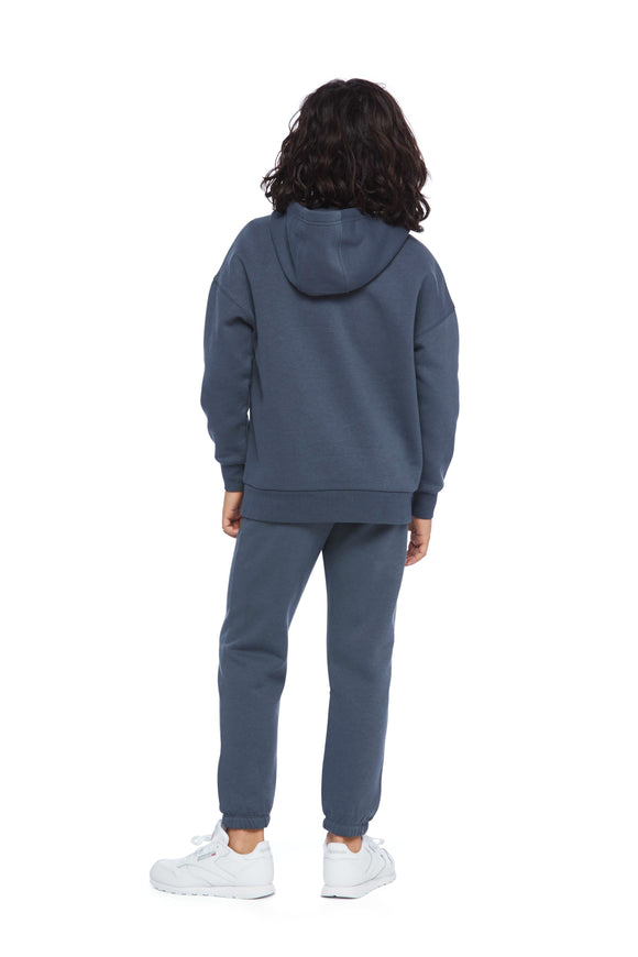 Kids Niki and Cooper fleece set in navy wash from Lazypants - always a great buy at a reasonable price.