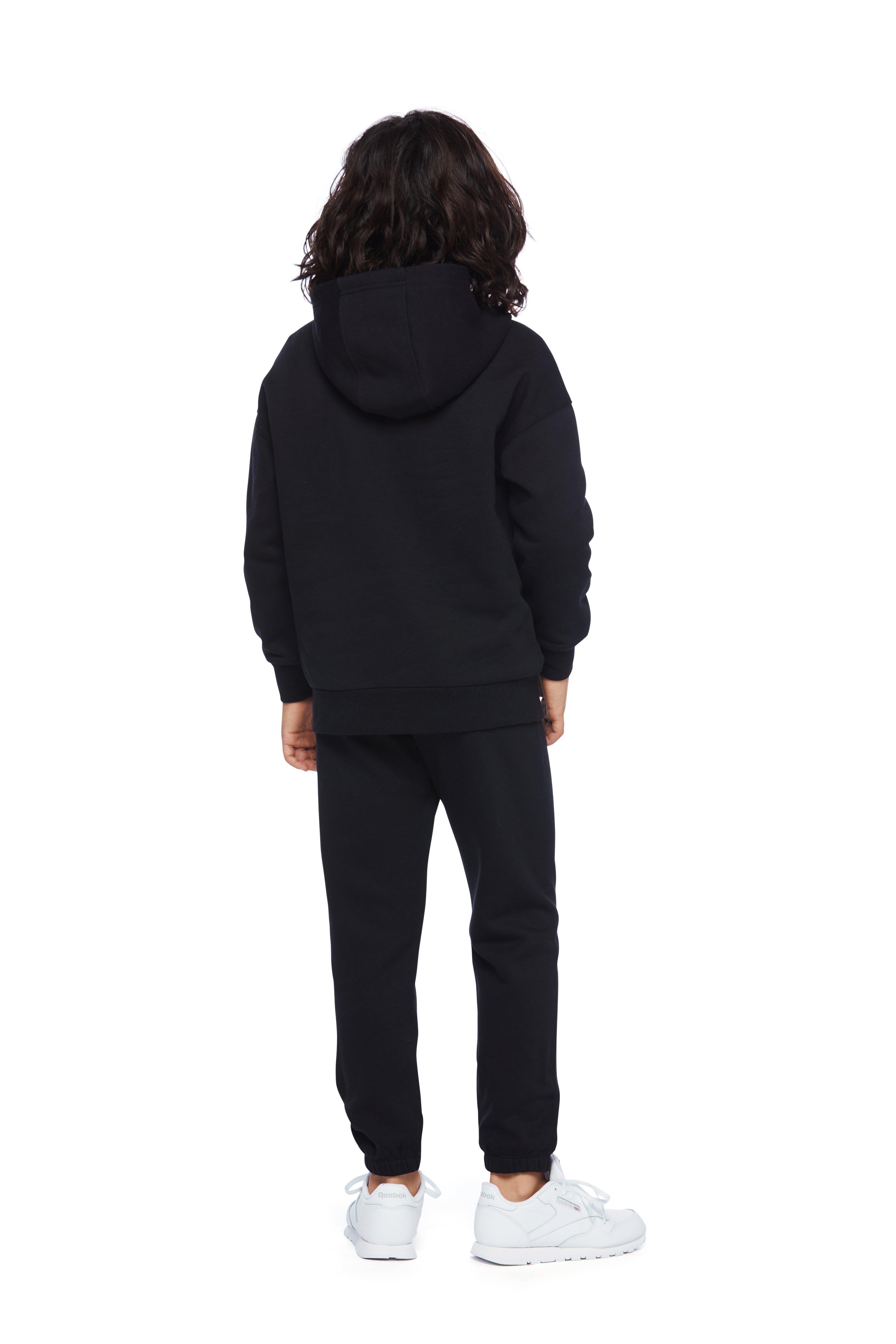 Kids Niki and Cooper fleece set in black from Lazypants - always a great buy at a reasonable price.