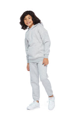 Kids Niki and Cooper fleece set in classic grey from Lazypants - always a great buy at a reasonable price.