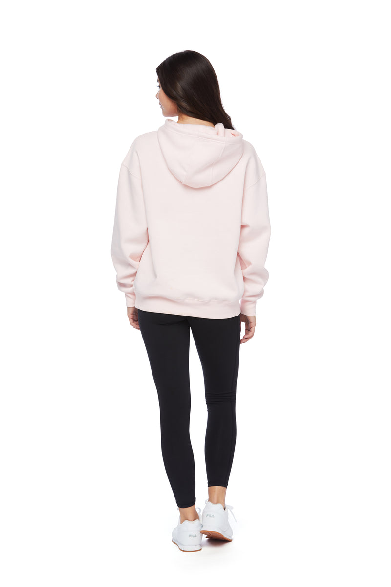 Chloe Relaxed Fit Hoodie in Petal Pink from Lazypants - always a great buy at a reasonable price.