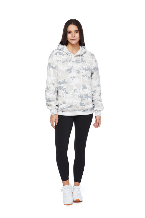 Chloe Relaxed Fit Hoodie in White Camo from Lazypants - always a great buy at a reasonable price.