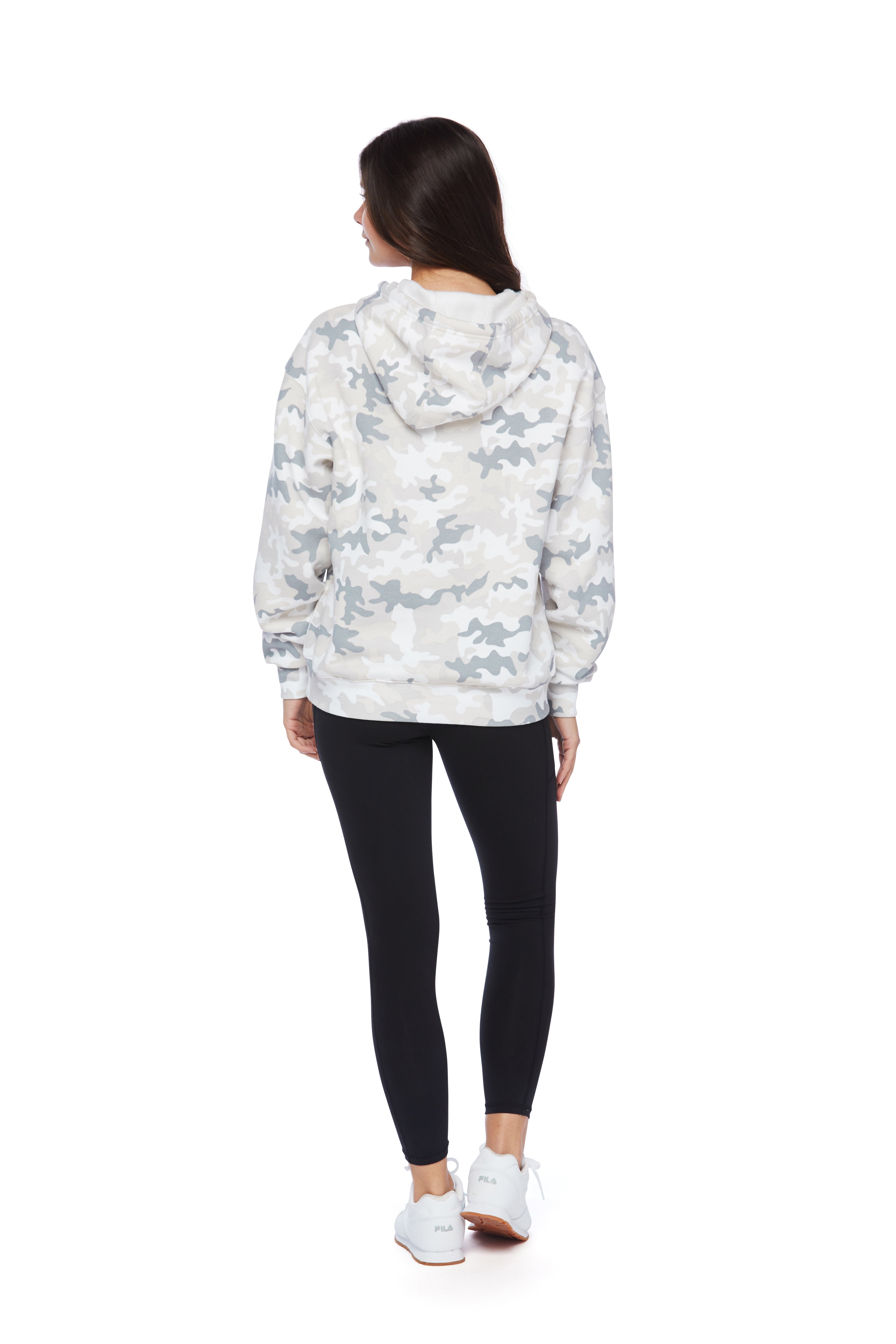 Chloe Relaxed Fit Hoodie in White Camo from Lazypants - always a great buy at a reasonable price.