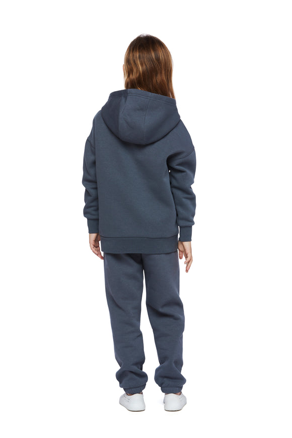 Kids Niki and Cooper fleece set in navy wash from Lazypants - always a great buy at a reasonable price.