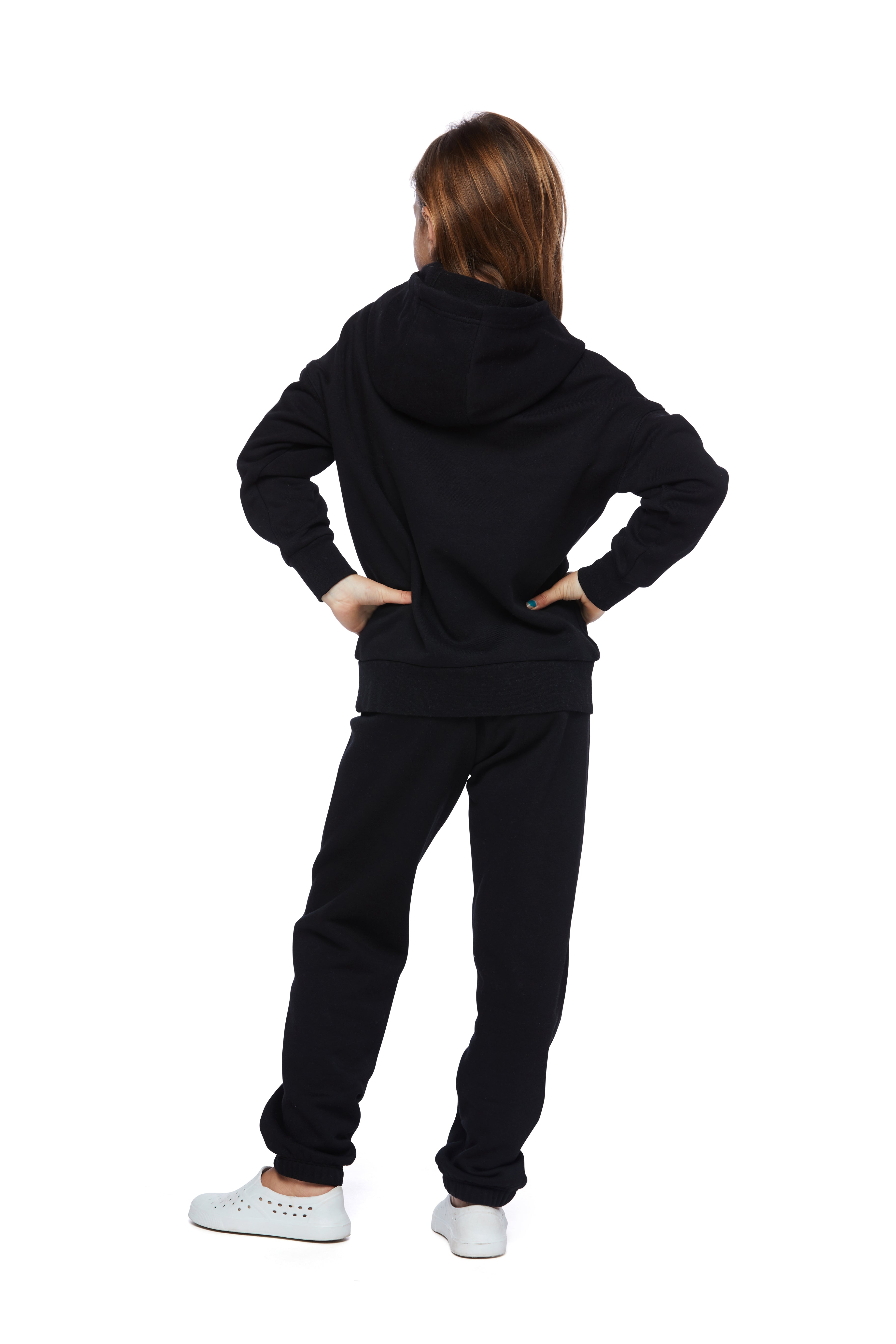 Kids Niki and Cooper fleece set in black from Lazypants - always a great buy at a reasonable price.